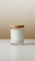 Soy Candle in Frosted Glass