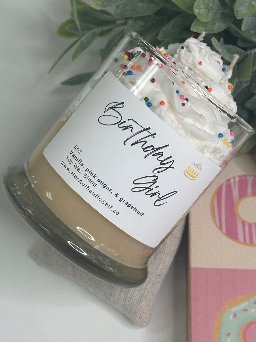 Its Your Birthday Dessert Candle