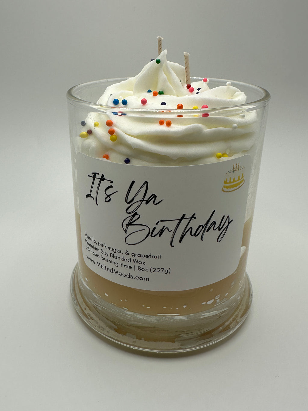 Its Your Birthday Dessert Candle