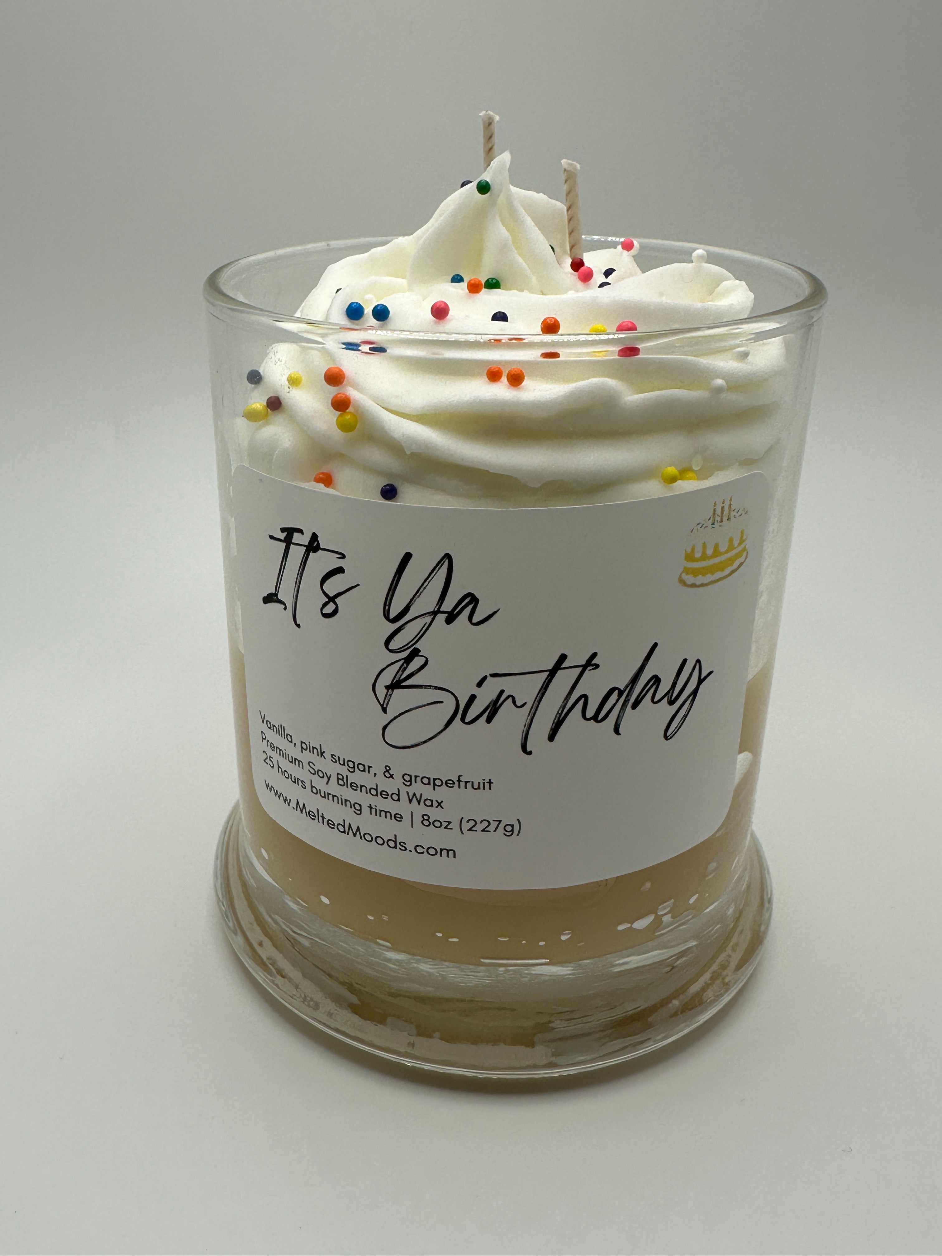 Its Your Birthday Dessert Candle